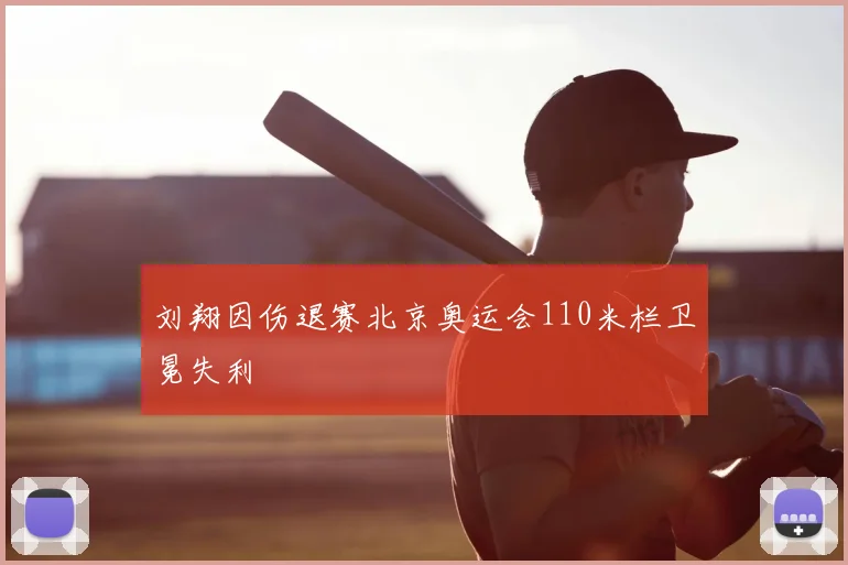 刘翔因伤退赛北京奥运会110米栏卫冕失利